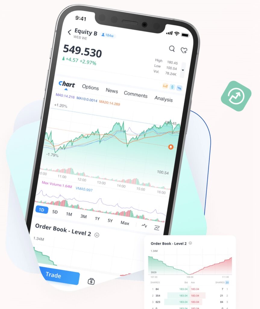 Robinhood vs. Webull Webull Phone