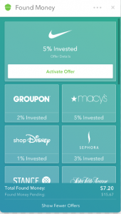 Acorns Found Money Partners