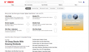 Morningstar Home Page
