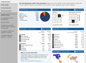 Morningstar X-Ray Tool