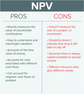 npv pros and cons