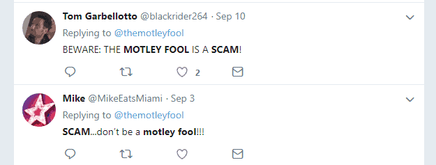 Twitter scam