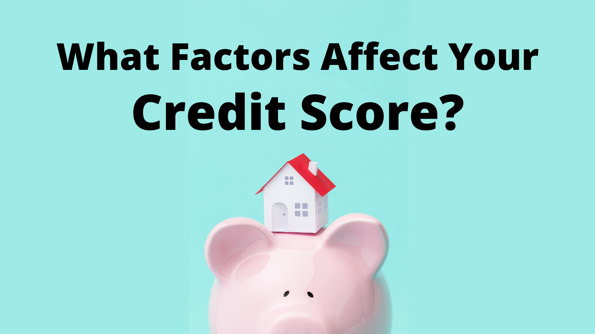 What Factors Affect Your Credit Score?