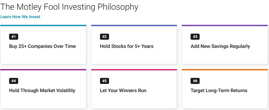 Motley Fool Investing Philosophy