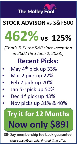 motley fool performance June 2, 2023