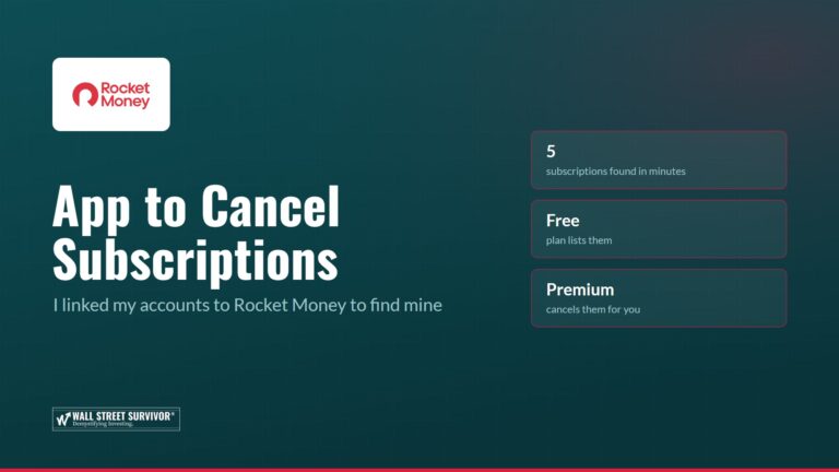 app to cancel subscriptions