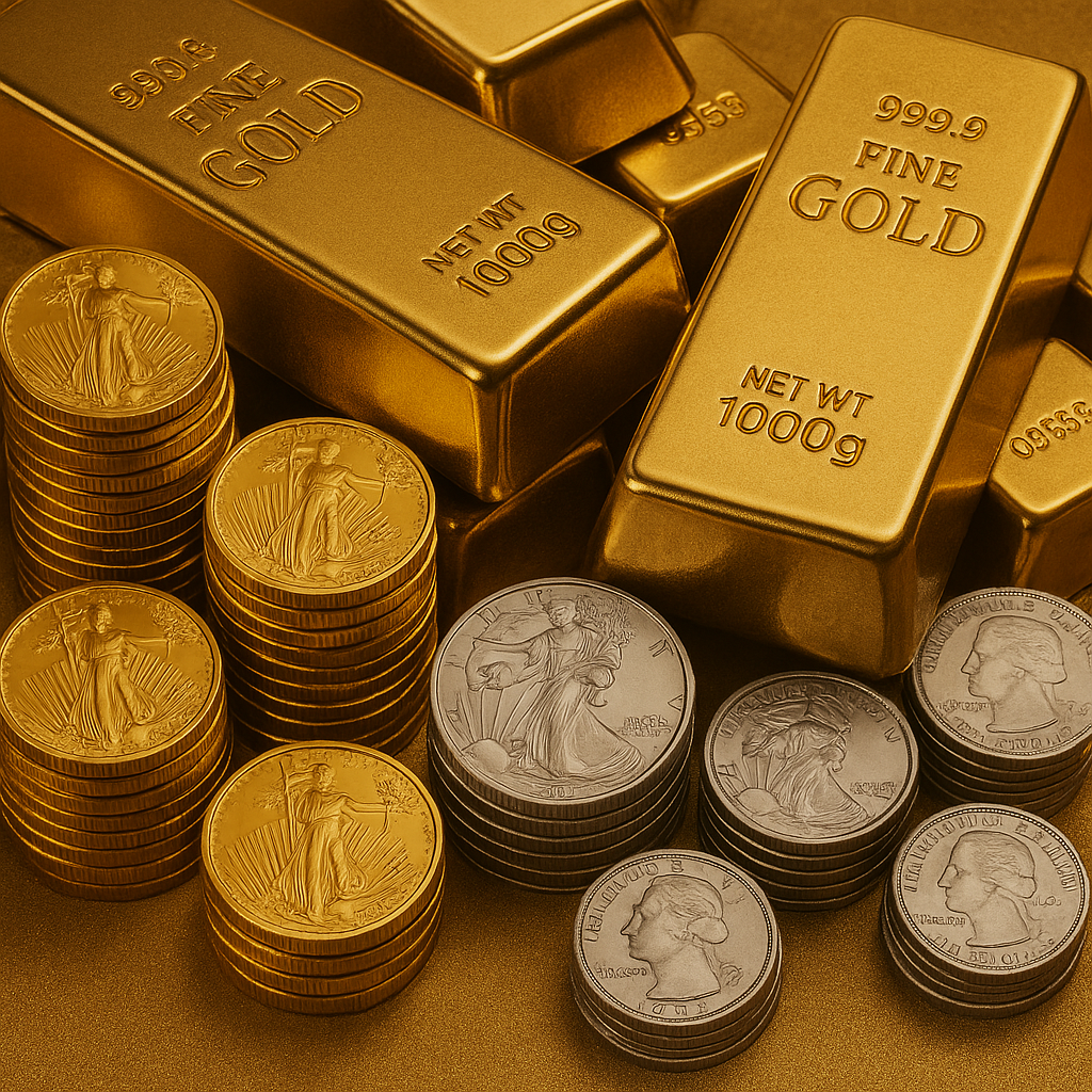 Gold and Silver