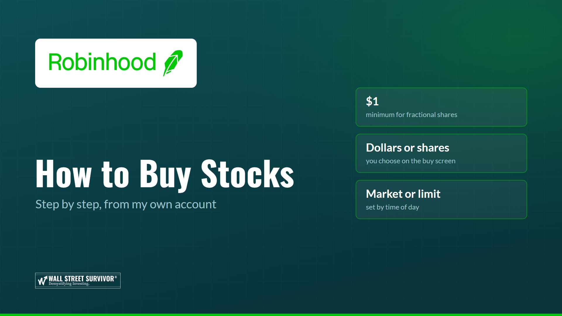 Purchase Shares on Robinhood: A Step-by-Step Information