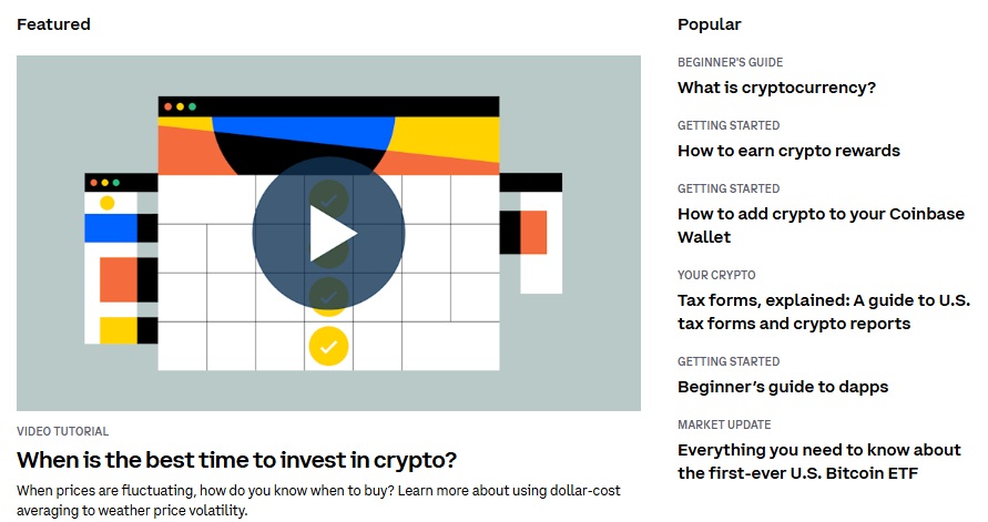 coinbase one education