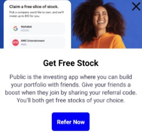 Public.com Free stock