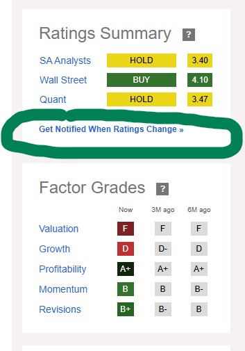 quant rating example