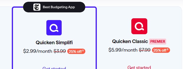 Quicken Simplifi Pricing