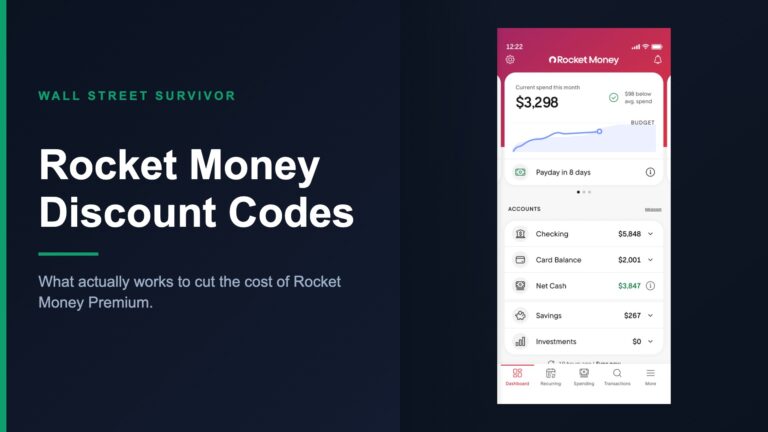 rocket money discount codes