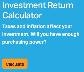Investment Return Calculator 