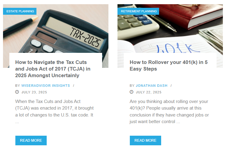 Wiseradvisor Blog