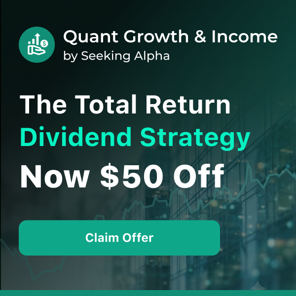 Seeking Alpha Quant Growth Income Sale