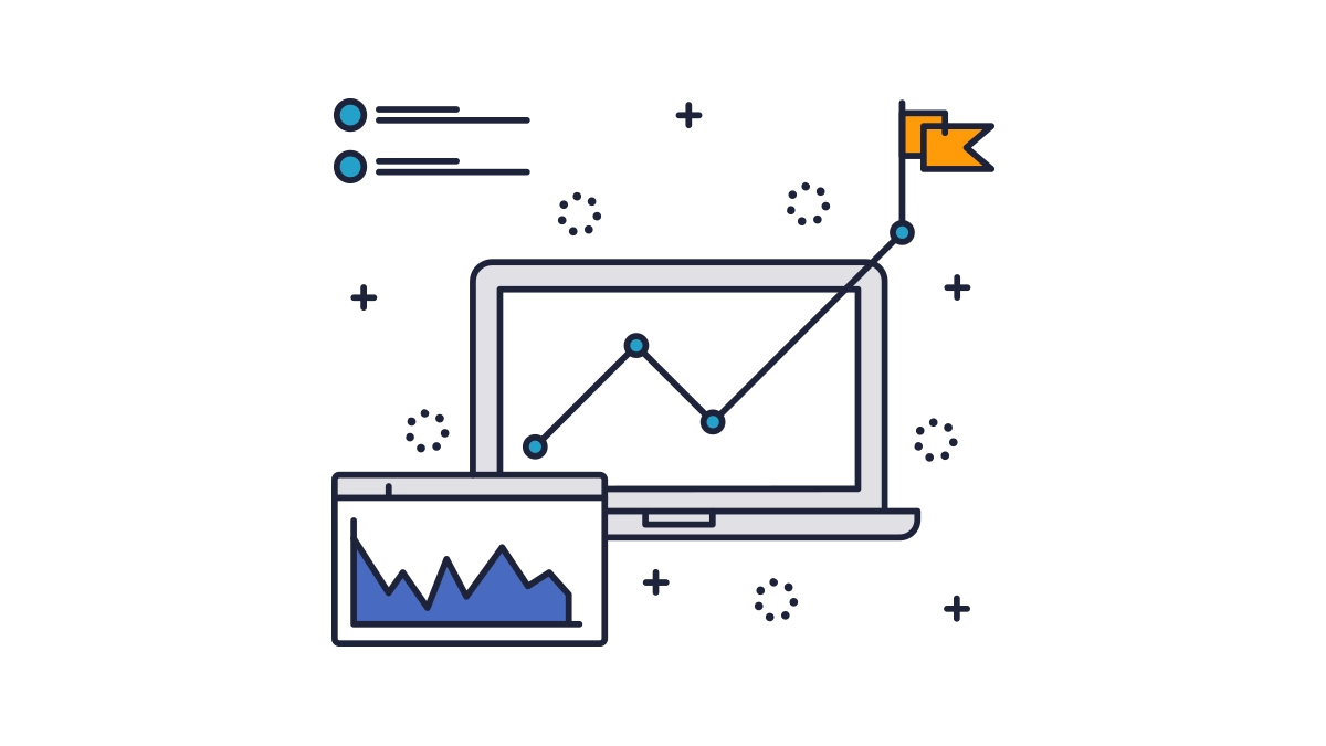 Stock Growth Graphic