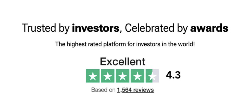 TipRanks TrustPilot rating of 4.3