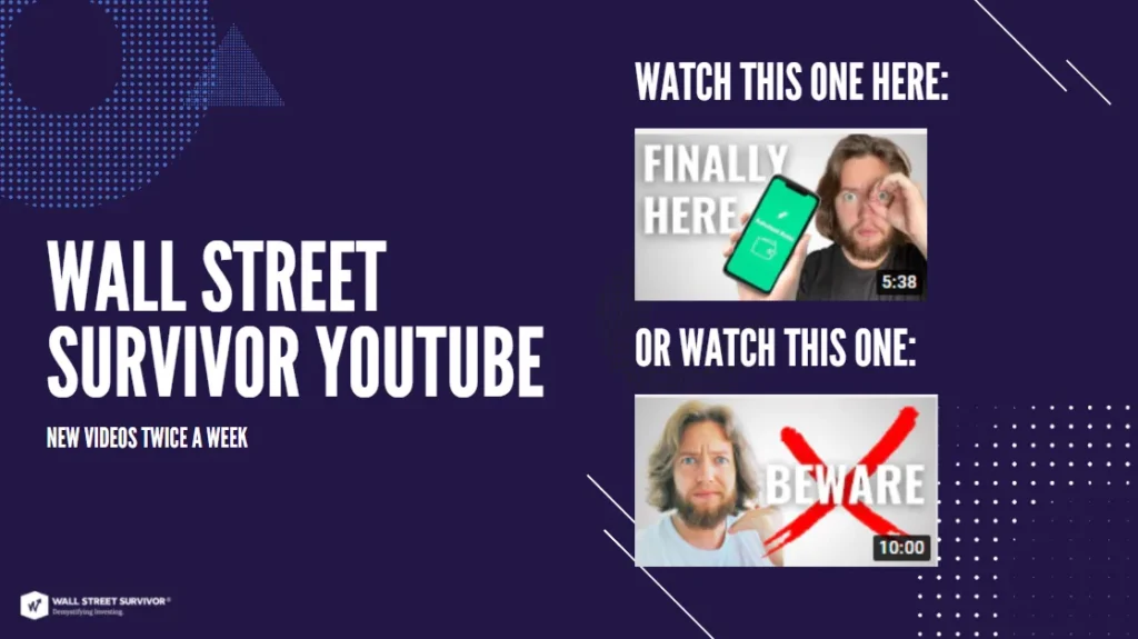 Wall Street Suvivor YouTube channel