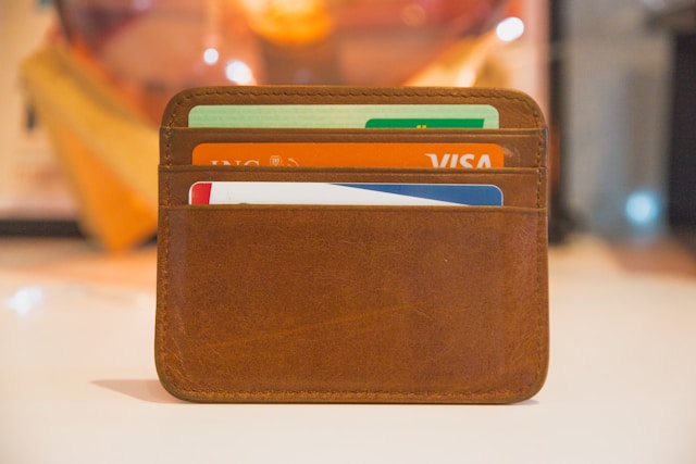 cards in wallet