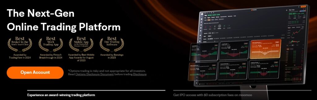 Moomoo trading platform awards