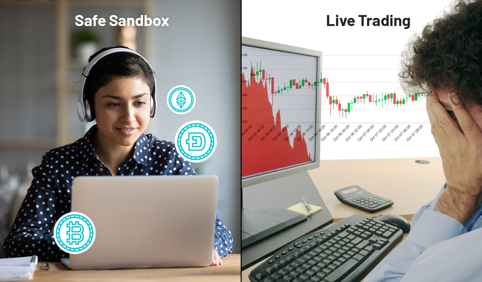 Easy methods to Apply Crypto Buying and selling (With out Risking Your Cash)