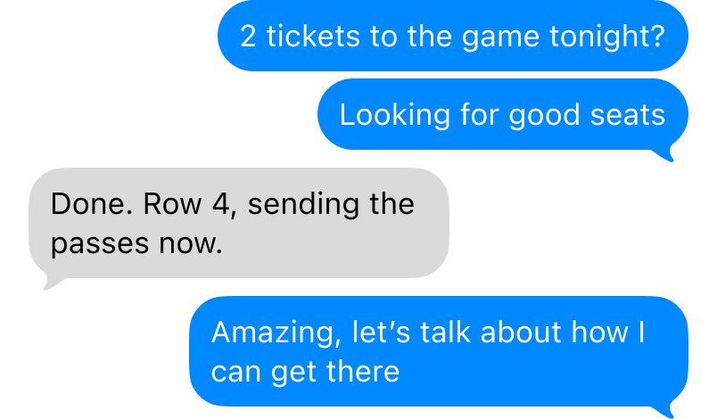 platinum concierge text service